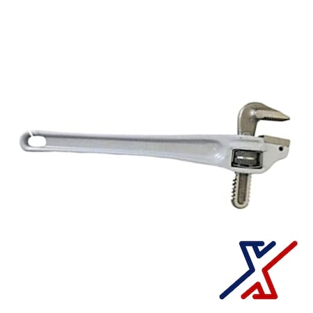 X1 Tools 18 Aluminum Pipe Wrench with a  90 Degree Head Offset 1 Wrench by X1 Tools X1E-HAN-WRE-PIP-1050x1